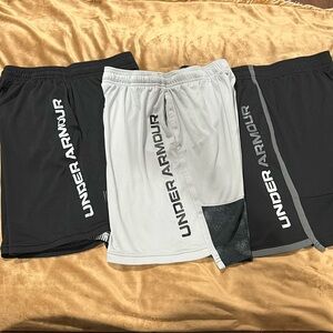 Boys Under Armour Athletic Shorts Bundle